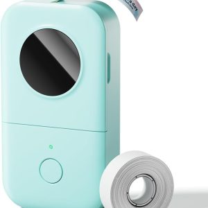 Phomemo D30 Label Maker – Portable Bluetooth Mini Label Printer with Tape