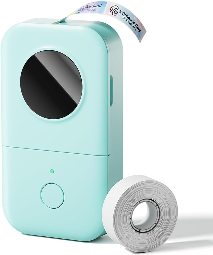 Phomemo D30 Label Maker – Portable Bluetooth Mini Label Printer with Tape - Image 1